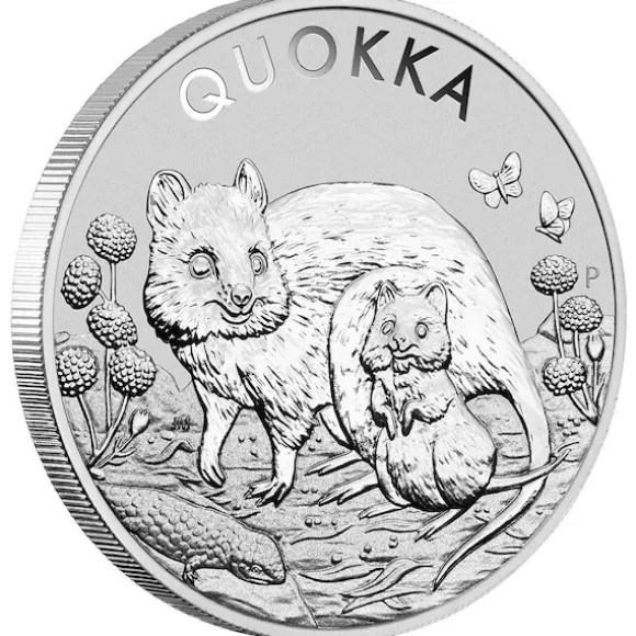 Australien Quokka 1 Oz Silber 2021*
