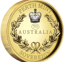 Australien Sovereign 2022 Gold High Relief + Box + COA