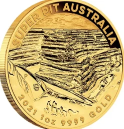Australien Super Pit 1 Oz Gold 2021