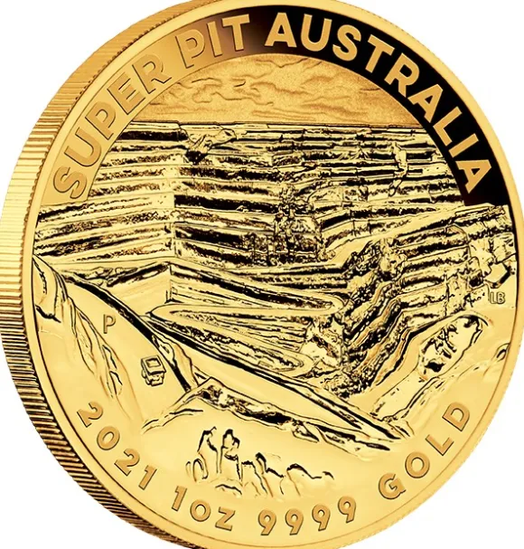 Australien Super Pit 1 Oz Gold 2021