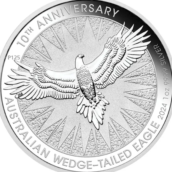 Australien Wedge Tailed Eagle 1 Oz Silber 2024*