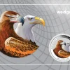 Australien Wedge Tailed Eagle 1 Oz Silber farbig 2026 im Blister