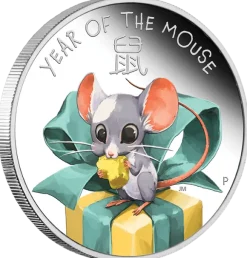 Baby Maus 1/2 Oz Silber Proof 2020 + Box +Zertifikat*