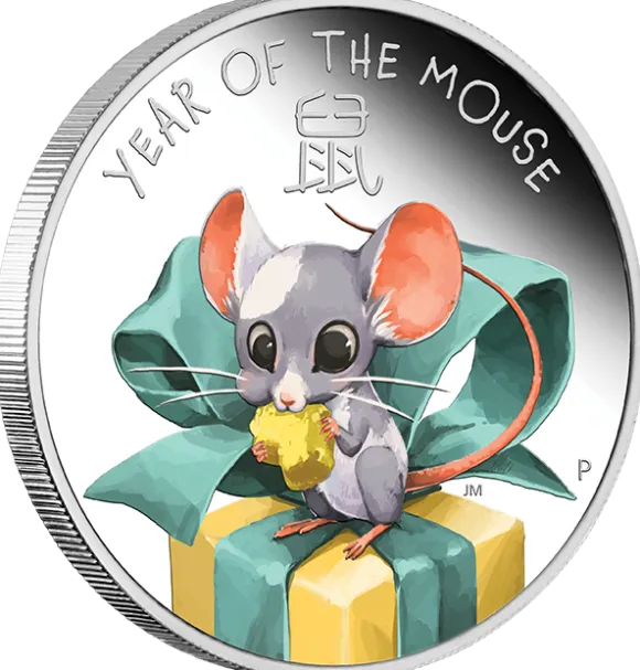 Baby Maus 1/2 Oz Silber Proof 2020 + Box +Zertifikat*