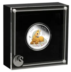 Baby Pferd 1/2 Oz Silber Proof 2026 +Box +COA