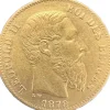 Belgien Leopold II. 20 Francs Goldmünze