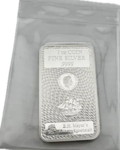 B.H. Mayer´s 1 Oz Silber Münzbarren Cook Island 1 CID*
