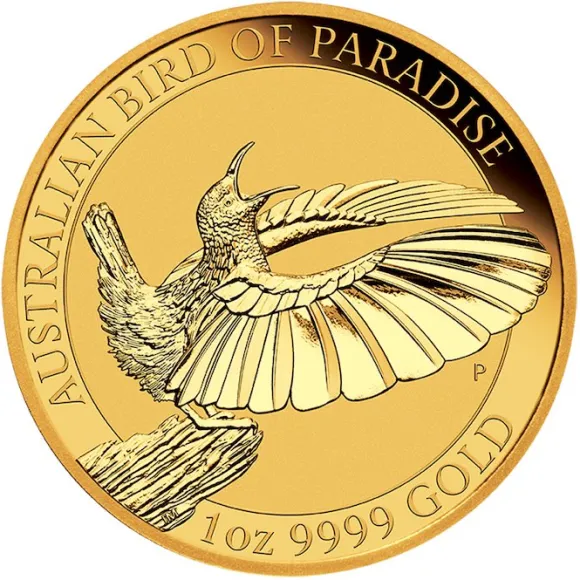 Birds of Prey Paradiesvogel 1 Oz Gold 2018