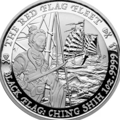 Black Flag - The Red Flag Fleet - 1 Unze Silber 2021*