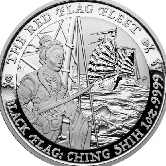 Black Flag - The Red Flag Fleet - 1 Unze Silber 2021*