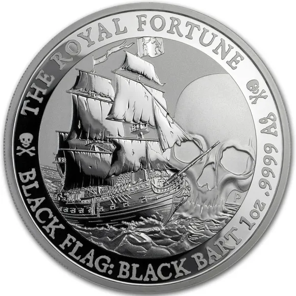 Black Flag - The Royal Fortune - 1 Unze Silber 2020*