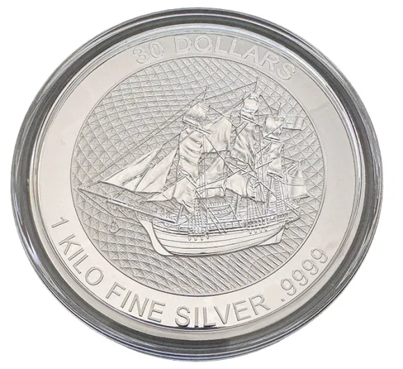 Bounty 1 KG Silbermünze Cook Island 2022*