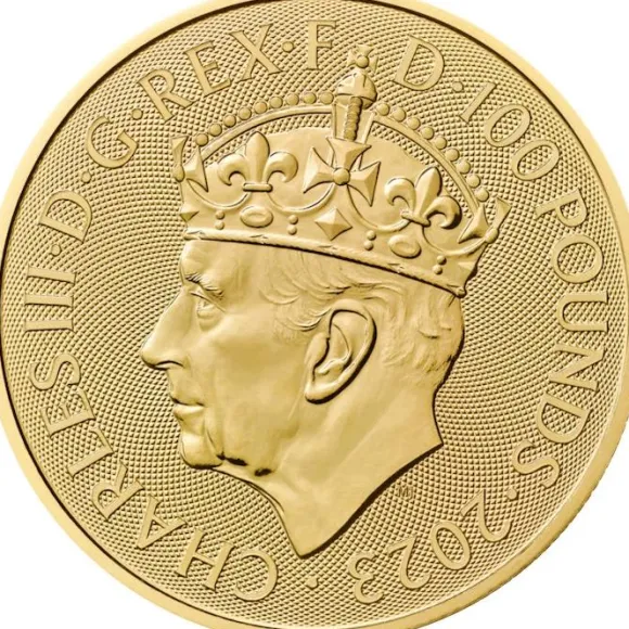 Britannia - Charles Coronation - 1 Unze Gold 2023