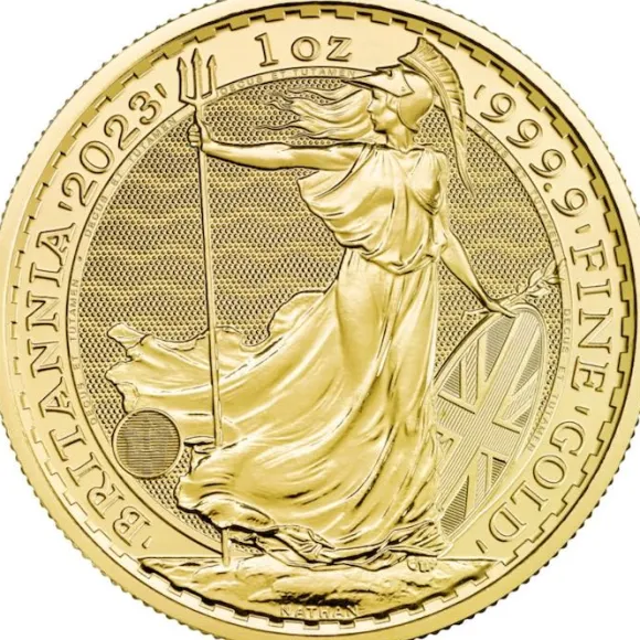 Britannia - Charles Coronation - 1 Unze Gold 2023