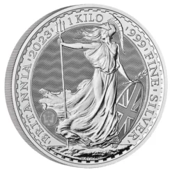 Britannia 1 KG Silber - Charles - 2023*