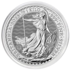 Britannia 1 KG Silber - Charles - 2023*