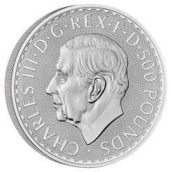 Britannia 1 KG Silber - Charles - 2023*