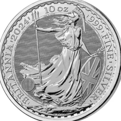Britannia 10 Oz Silber 2024*