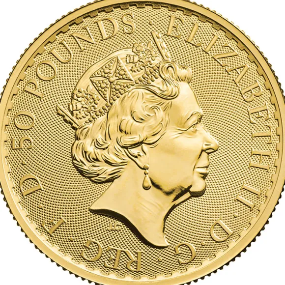 Britannia 1/2 Unze Gold verschiedene Jahrgänge