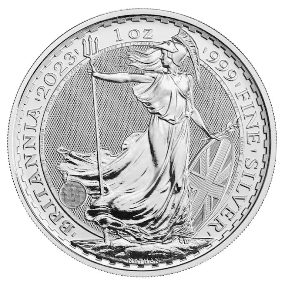 Britannia 1 Unze Silber - King Charles - 2023*