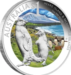 Celebrate Australia - Heard & McDonald Island 1 Oz Silber 2011*