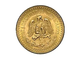 Centenario Mexico 2,5 Pesos Hildalgo Goldmünze