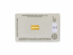 C. Hafner 0,5 Gramm Goldbarren
