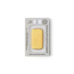 C. Hafner 100 Gramm Goldbarren gegossen