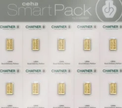 C. Hafner SmartPack 10 x 2 Gramm Goldbarren - CEHA -