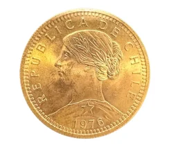 20 Chile Pesos Goldmünze verschiedene Jahrgänge