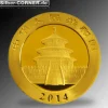 China Panda Gold 1/10 Oz 2014