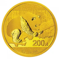 China Panda 15 Gramm Gold 2016
