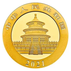 China Panda 15 Gramm Gold 2021