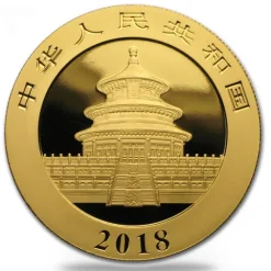 China Panda 30 Gramm Gold 2018