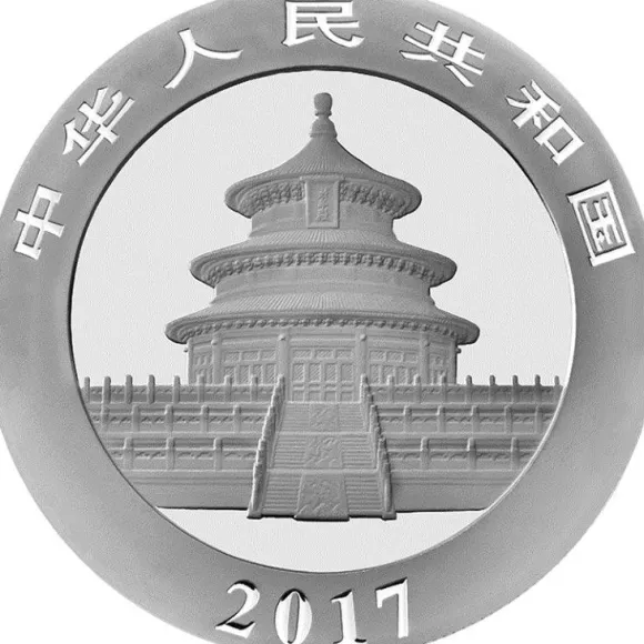 China Panda 30 Gramm Silber 2017*