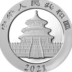 China Panda 30 Gramm Silber 2021*