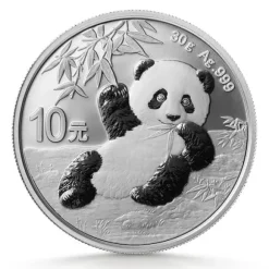 China Panda 30 Gramm Silber 2020*