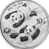 China Panda 30 Gramm Silber 2022*