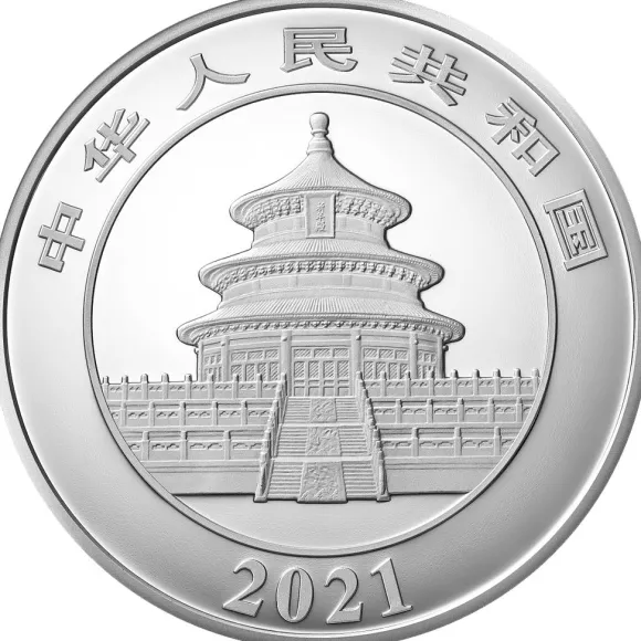 China Panda 150 Gramm Silber 2020 Proof +Box +COA*