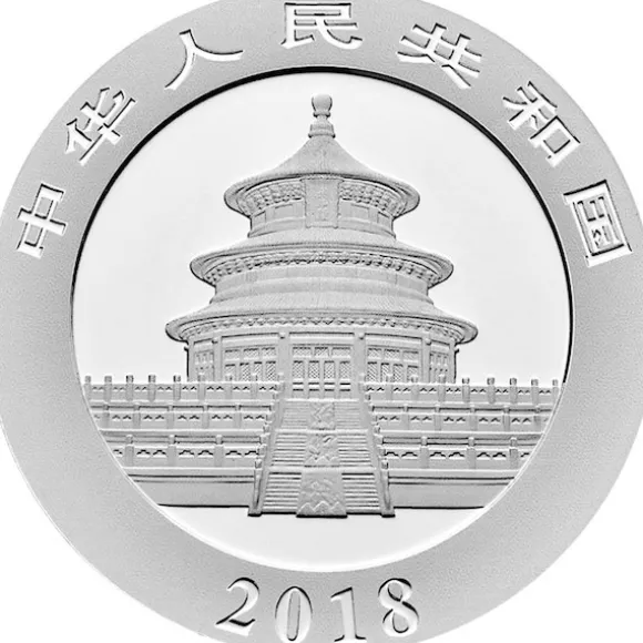 China Panda 30 Gramm Silber verschiedene Jahrgänge B-Ware *