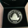 China Panda 1 KG Silber 2014 Proof + Box *