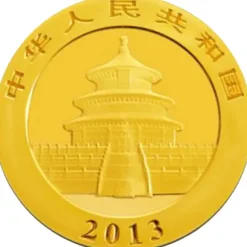 China Panda 1/4 Oz Gold 2013
