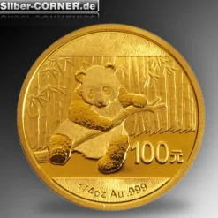 China Panda 1/4 Oz Gold 2014