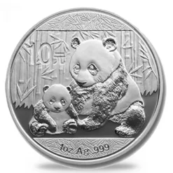 China Panda 1 Oz Silber 2012*