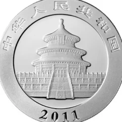 China Panda 1 Oz Silber B-Ware verschiedene Jahrgänge*
