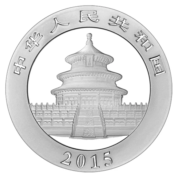 China Panda 1 Unze Silber 2015 *