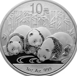 China Panda 1 Unze Silber 2013*