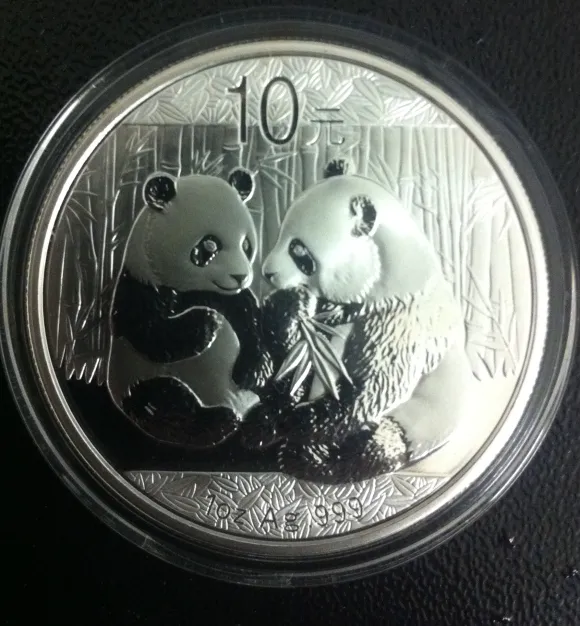 China Panda 1 Unze Silber 2009*