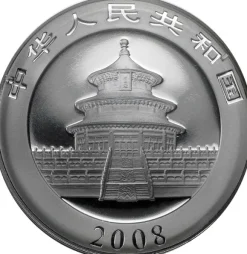 China Panda 1 Unze Silber 2008*