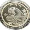 China Panda 1 Unze Silber 1999*